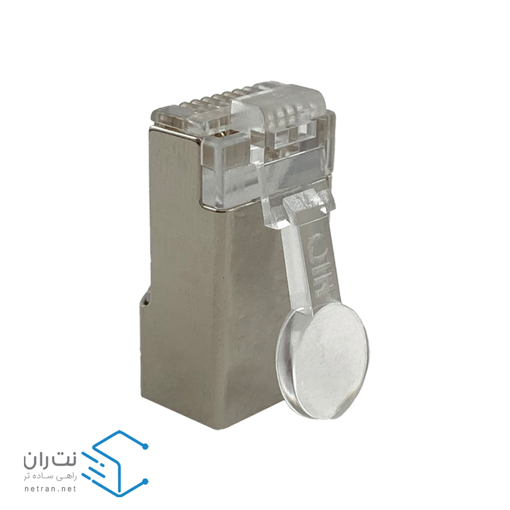 سوکت شبکه نقره‌ای Cat6/7 SFTP باگ - BUG بسته 100 عددی + آچار سوکت زن هدیه-5